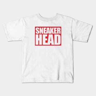 Sneakerhead Box Red 2 Kids T-Shirt